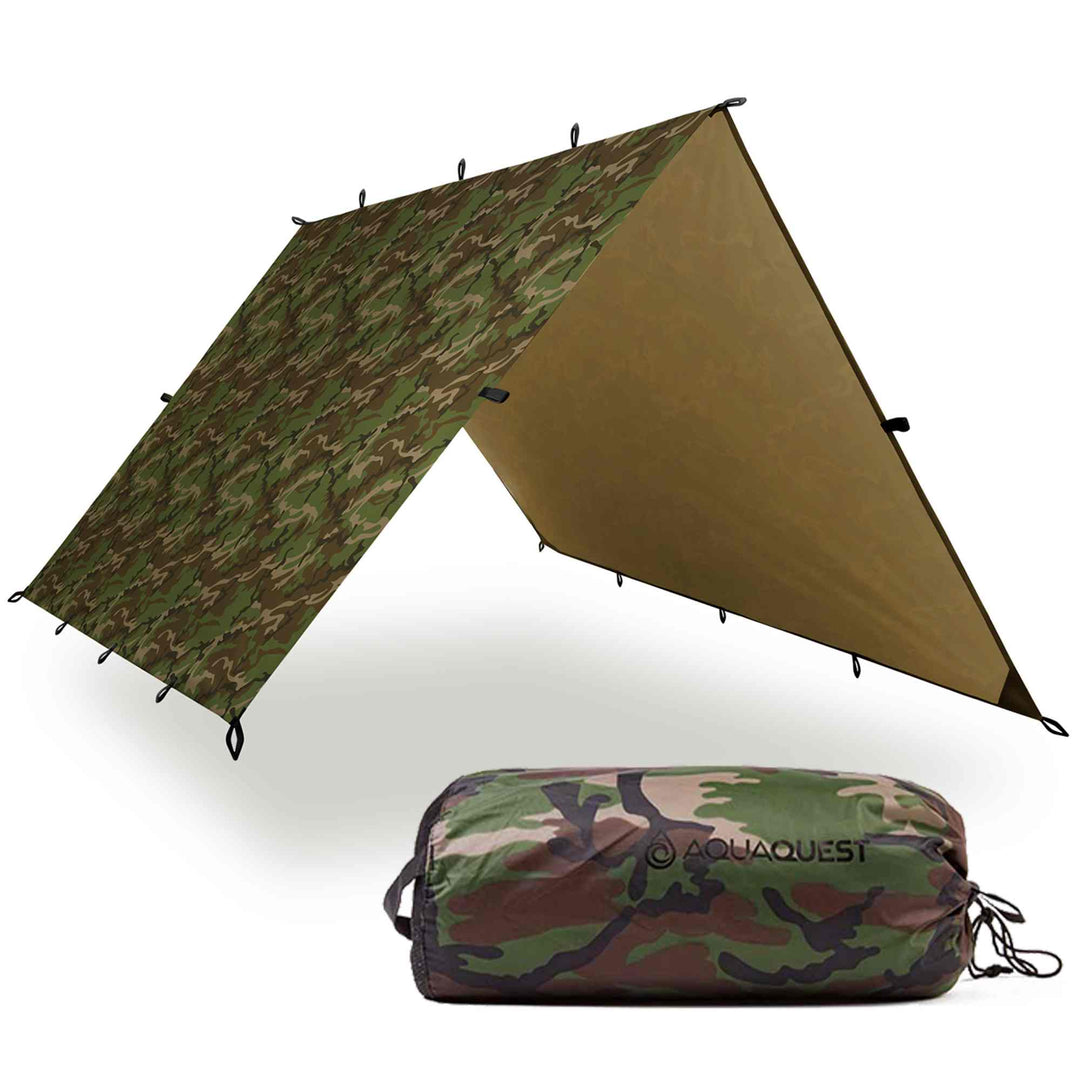 Safari Lightweight Tarp Camping Tarp AquaQuest Waterproof