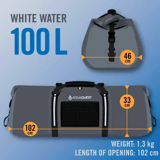 White Water Duffel Duffel Bag   AquaQuest Waterproof
